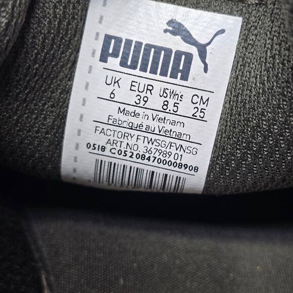 Puma Forest Green Vikky Soft Foam Shoes Low Top Sneaker - Picture 8 of 10